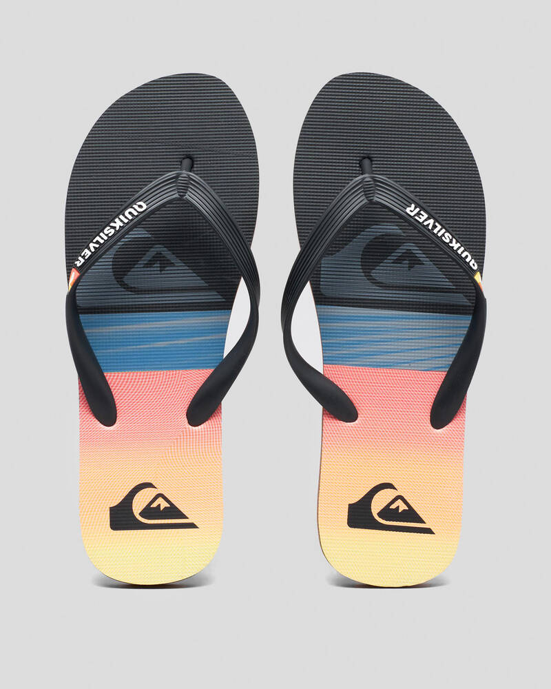 Quiksilver Molokai Panel Thongs for Mens