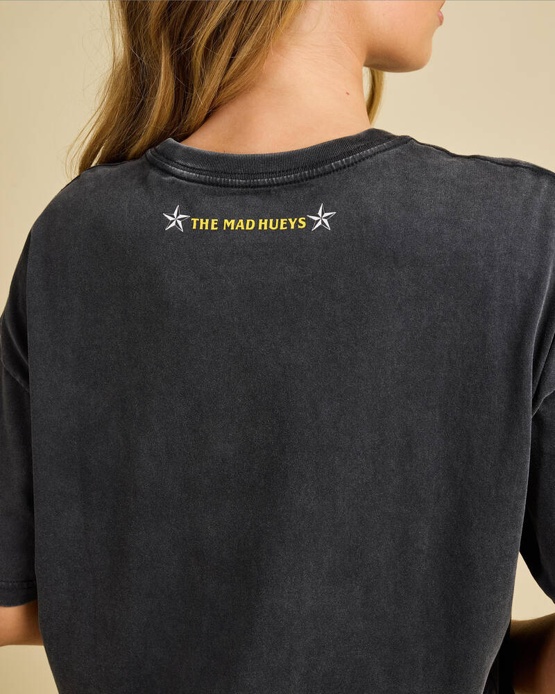 The Mad Hueys Born To Ride Oversized T-Shirt for Womens