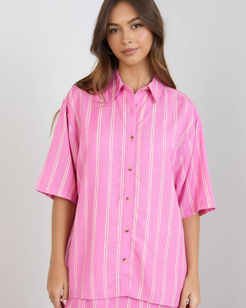 Billabong Amor Stripe Shirt for Womens