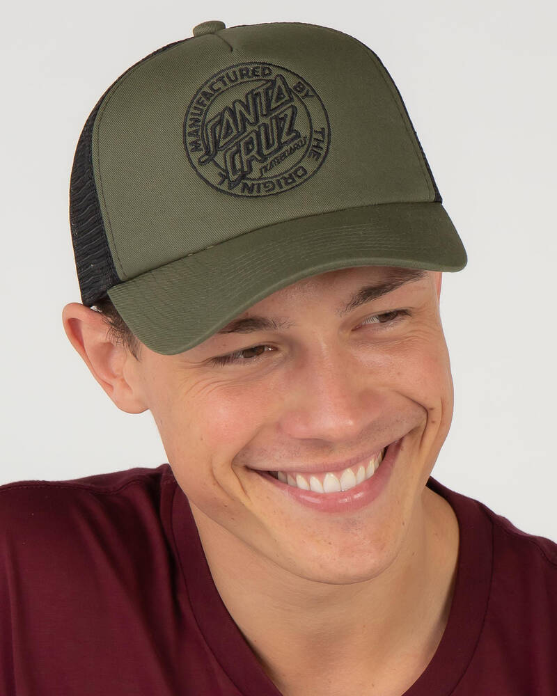 Santa Cruz OG Dot Trucker Cap for Mens