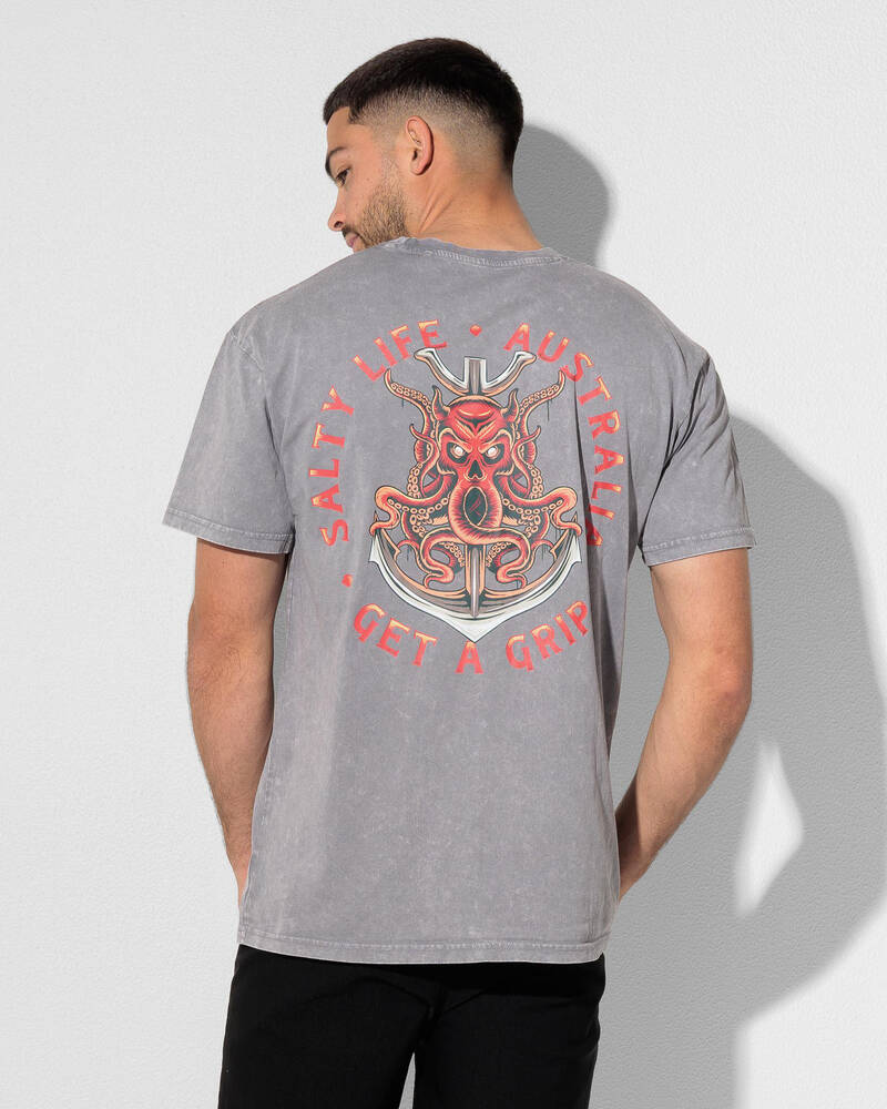 Salty Life Eightfold Hold T-Shirt for Mens