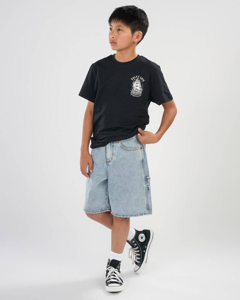 Billabong Boys' Bad Dog Denim Shorts for Mens