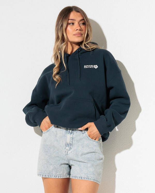 Rip Curl Surf Party Puff Heritage Hoodie for Womens