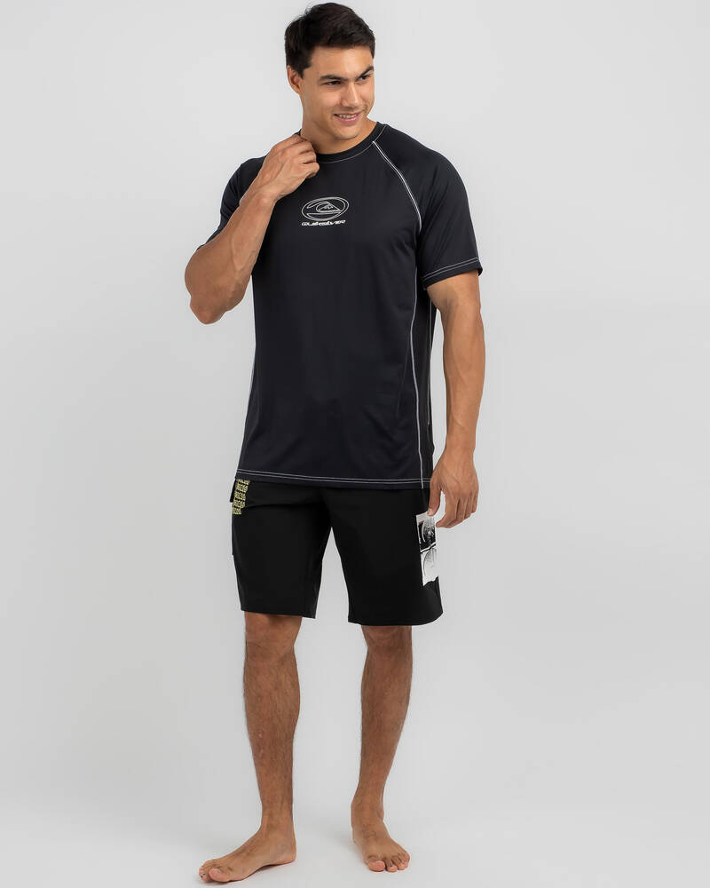 Quiksilver Saturn Surf Short Sleeve Surf Tee for Mens