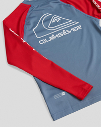 Quiksilver On Tour Toddler's Long Sleeve Rash Vest for Mens image number null