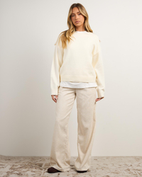 Mooloola Horizon Crew Knit Jumper for Womens image number null