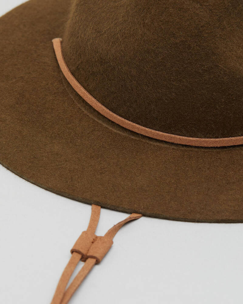 Rusty Troupe Felt Hat for Mens