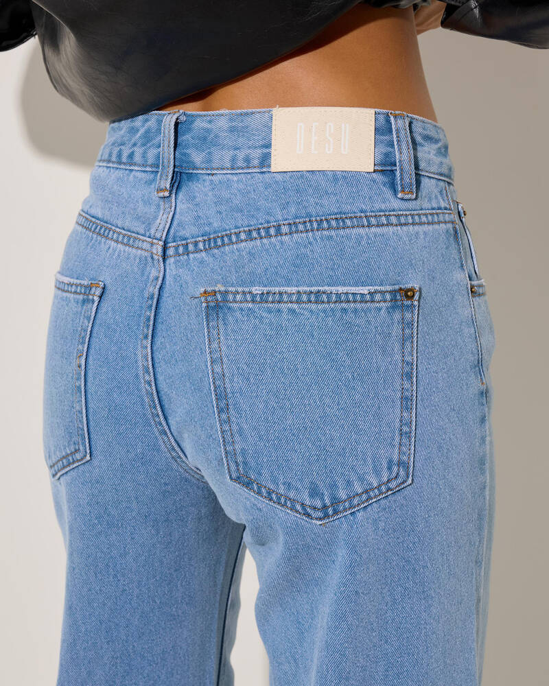 DESU Alice Straight Leg Jeans for Womens