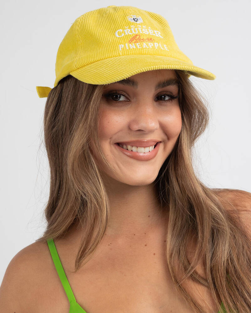 Vodka Cruiser Pineapple Cord Cap for Mens