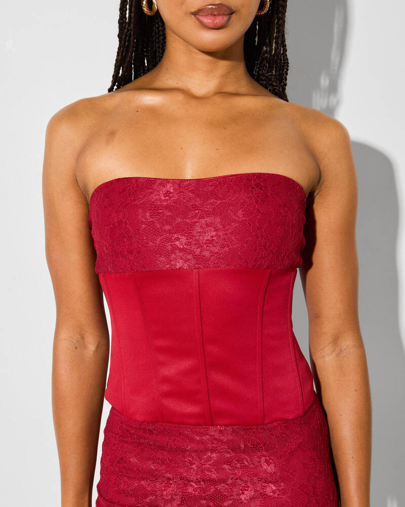 Ava And Ever Zemara Lace Corset for Womens