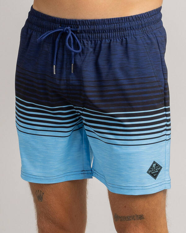 Skylark Linear Elastic Waist Shorts for Mens