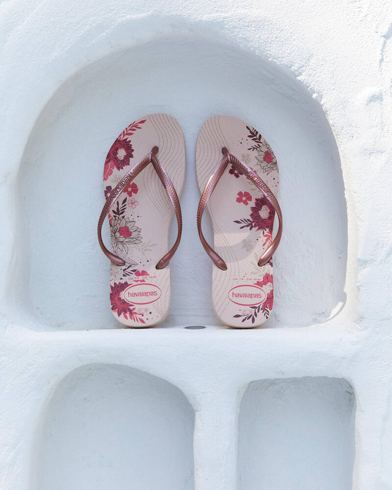 Havaianas Slim Organic Thongs for Womens