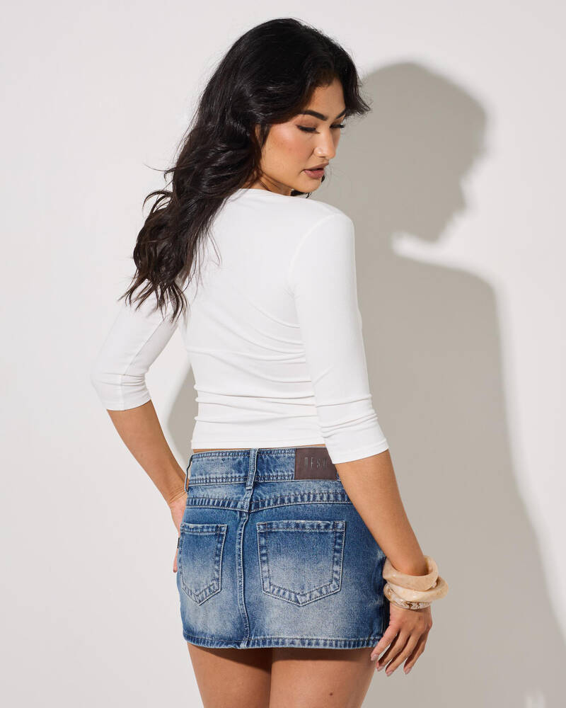 DESU Preah Denim Skirt for Womens