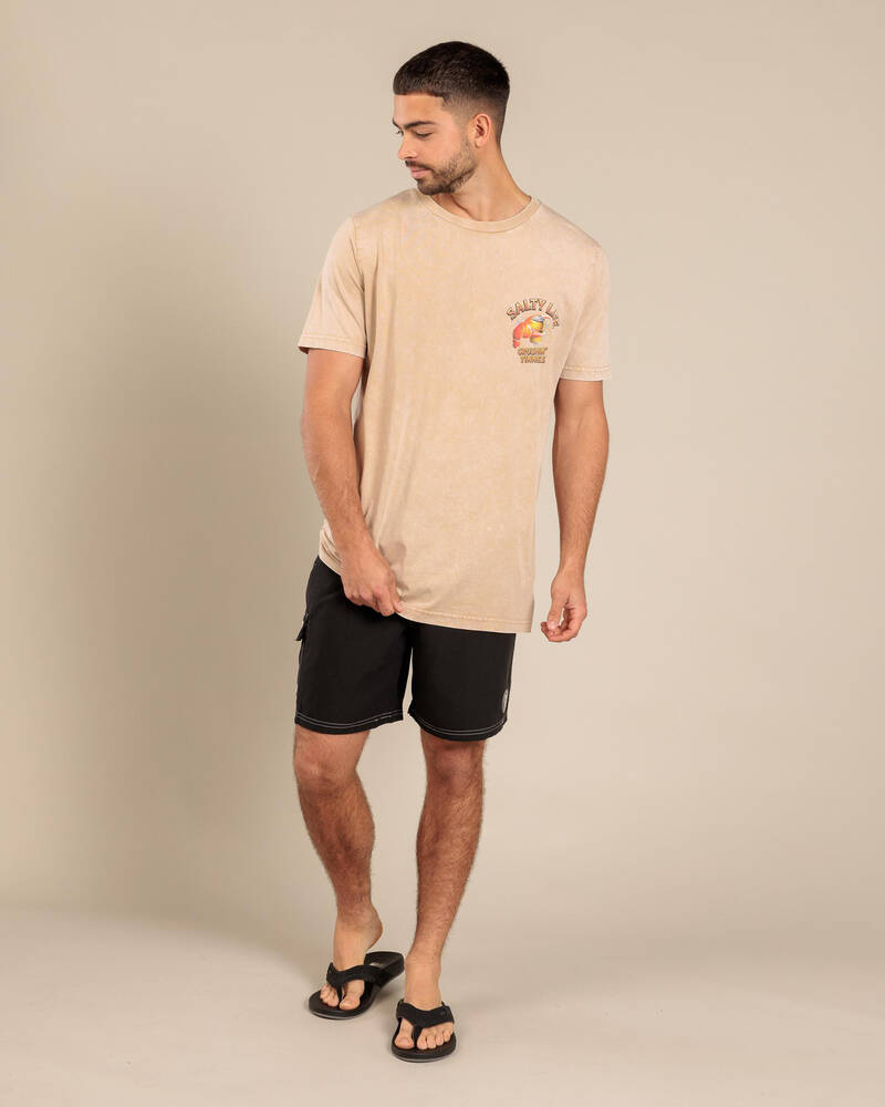 Salty Life Crushin Tinnies 2.0 T-Shirt for Mens