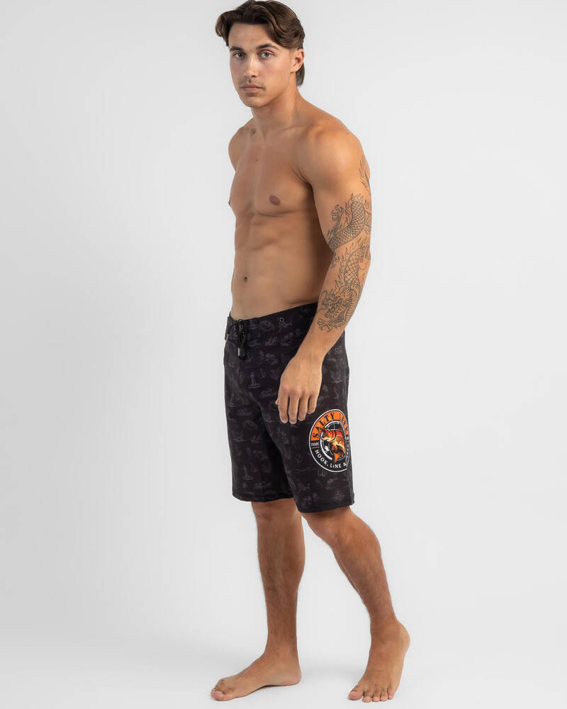Salty Life Hooked Board Shorts for Mens