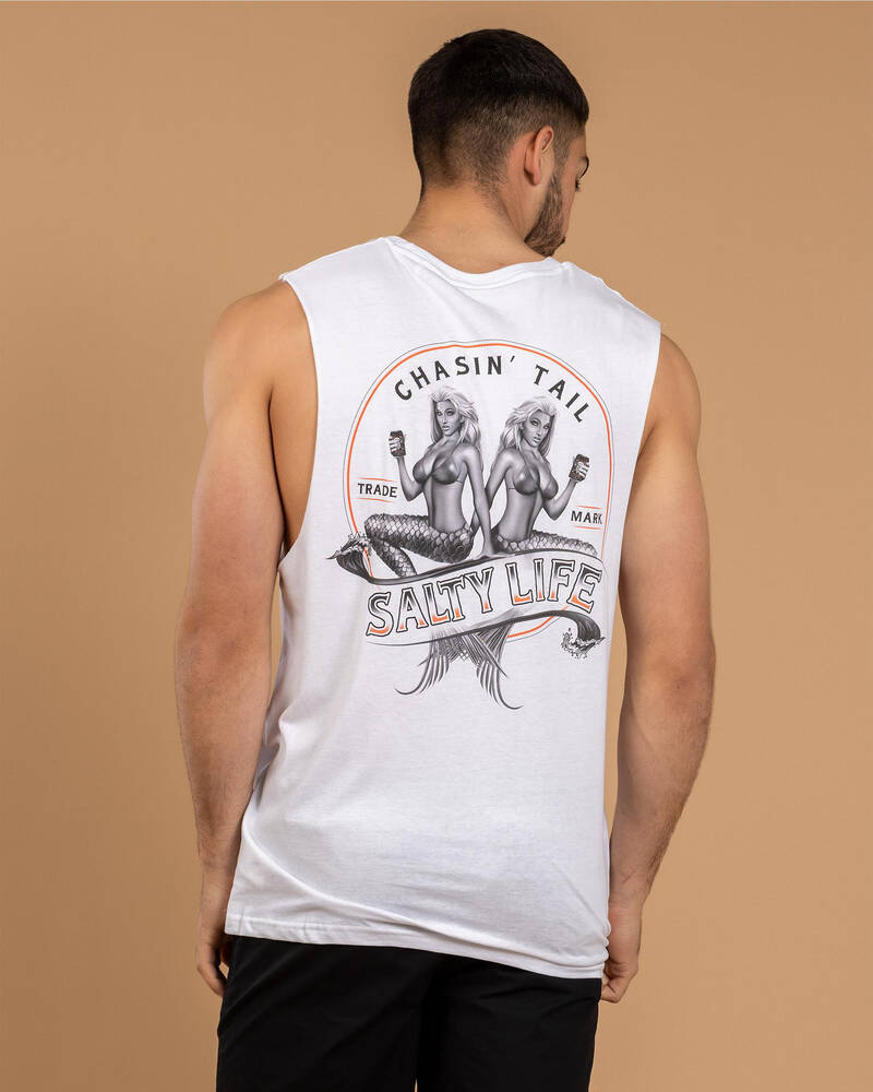 Salty Life Double Vision Muscle Tank for Mens