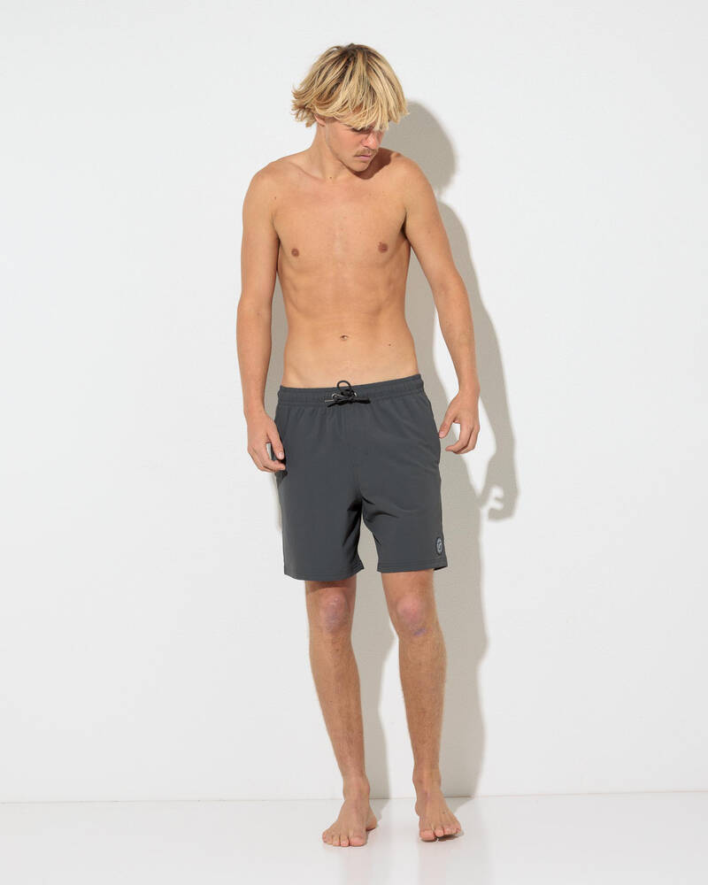Salty Life Elemental Elastic Waist Shorts for Mens
