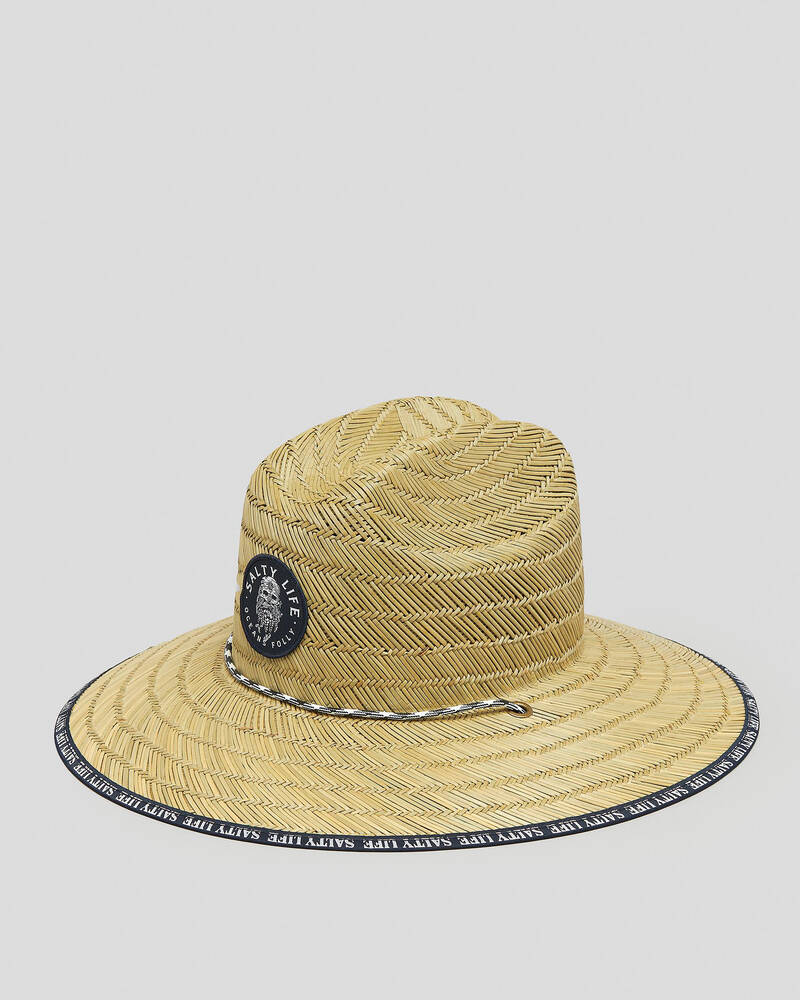 Salty Life Boys' Dutchman Straw Hat for Mens