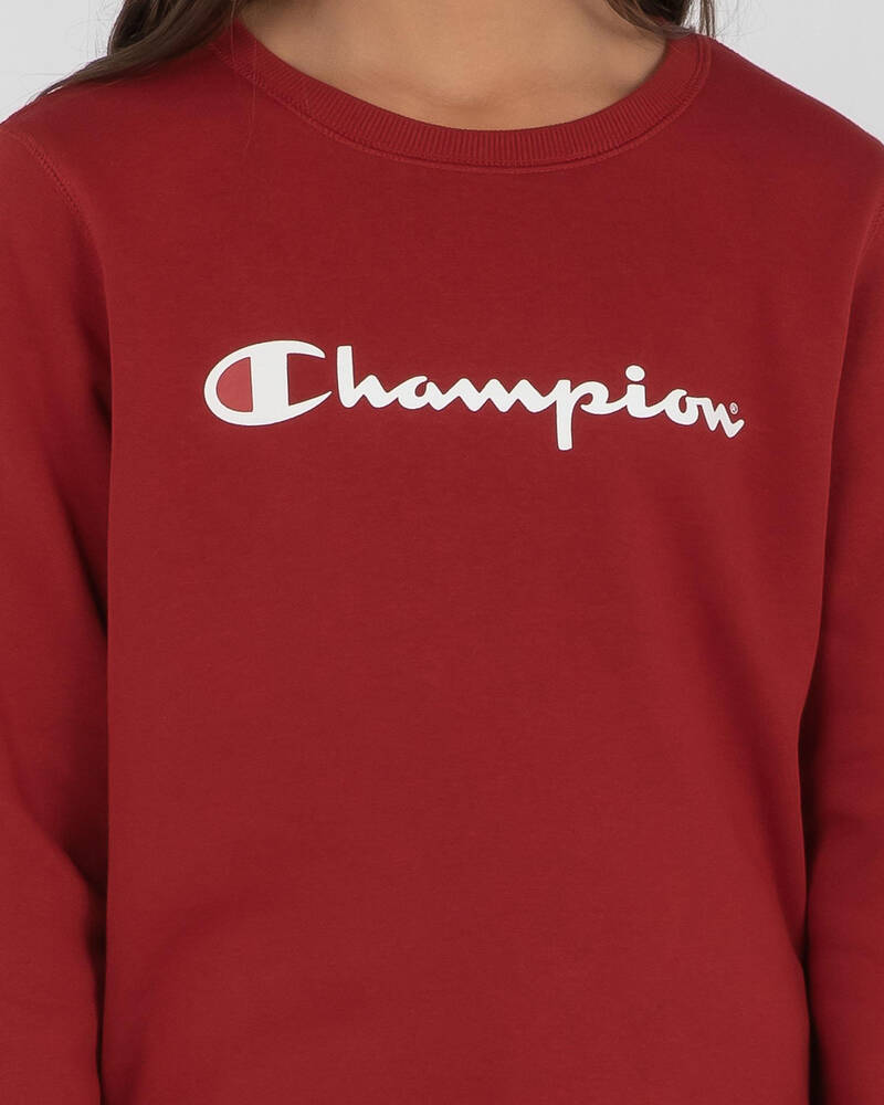 Champion Girls' Logo Sweatshirt for Womens
