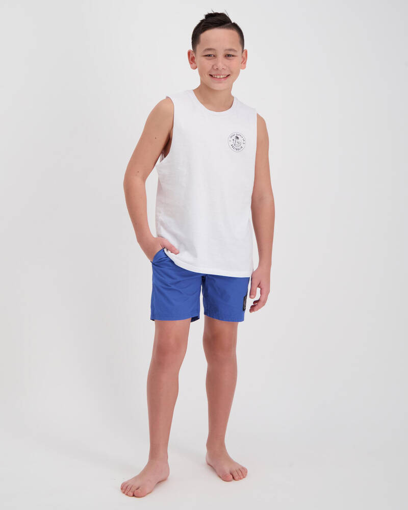 Santa Cruz Boys' Cruizer Solid Shorts for Mens image number null