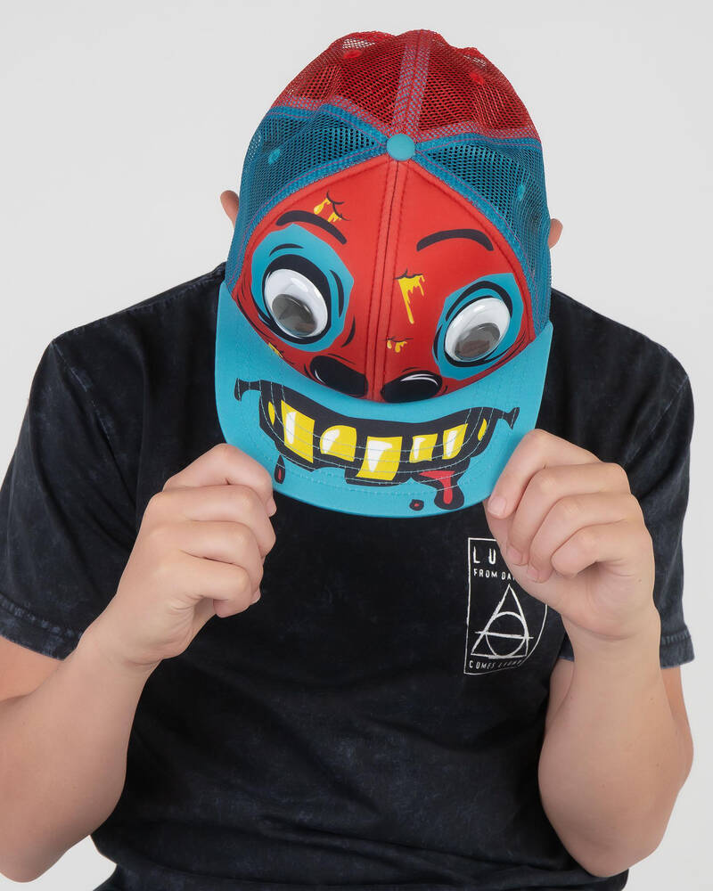 Rusty Boys' Looped Trucker Cap for Mens