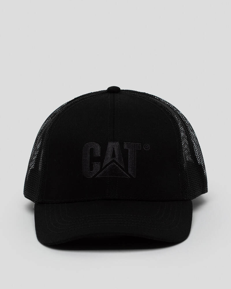 Cat Raised Logo Trucker Cap for Mens