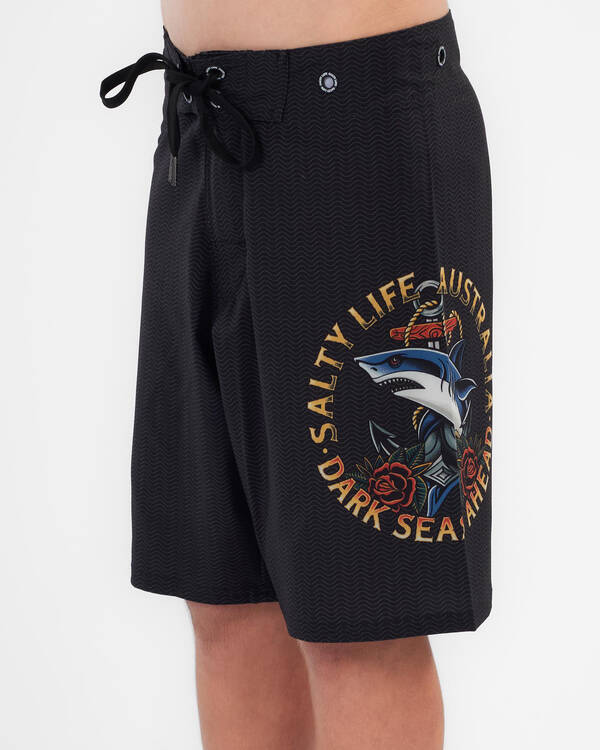 Boys' Blue Hunter Board Shorts