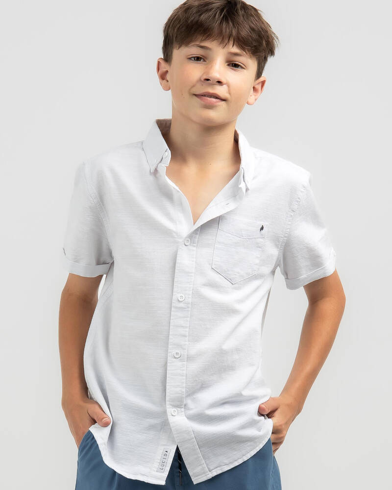 Lucid Boys' Virtuous Short Sleeve Shirt for Mens