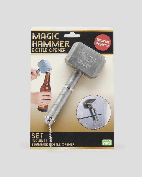 Get It Now Magic Hammer Bottle Opener for Mens
