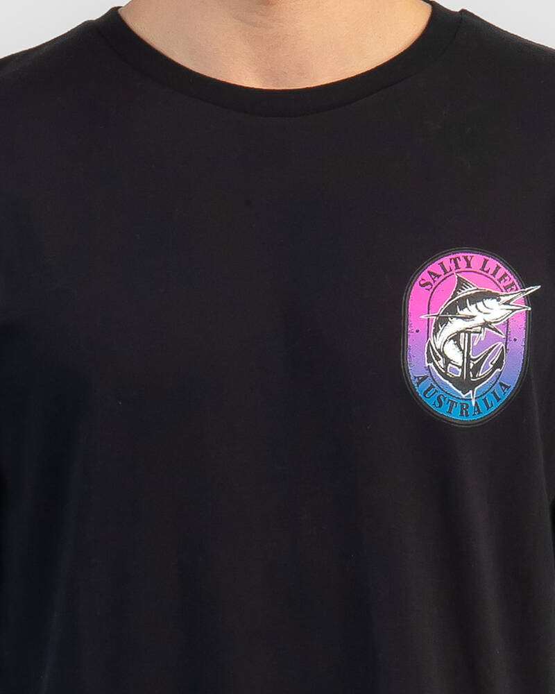 Salty Life Cheers Long Sleeve T-Shirt for Mens