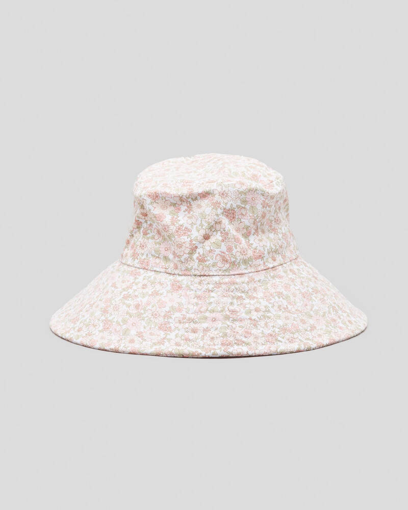 Rhythm Bouquet Floral Bucket Hat for Womens