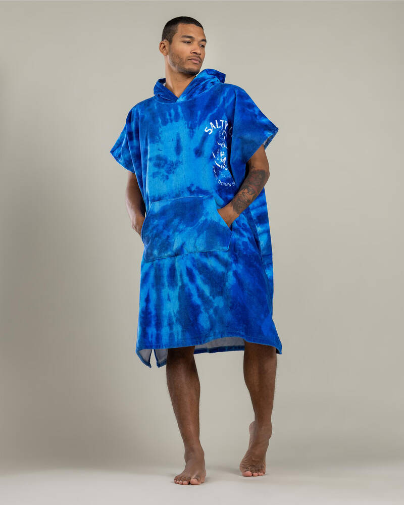 Salty Life Plunder & Thunder Hooded Towel for Mens