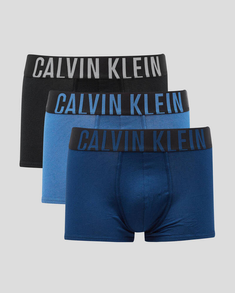 Calvin Klein Underwear Intense Power Cotton Trunks 3 Pack for Mens
