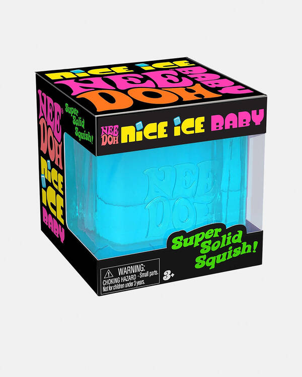 NeeDoh Nice Ice Baby Teenie Cube Squishy Fidget Toy