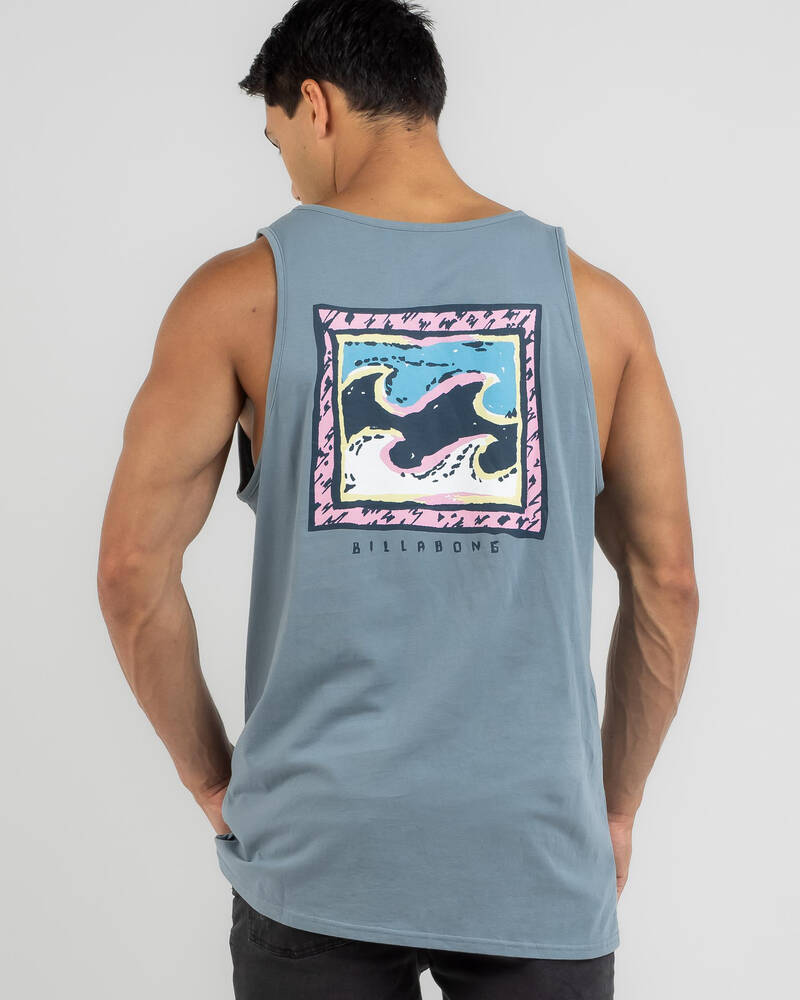 Billabong Crayon Wave Singlet for Mens