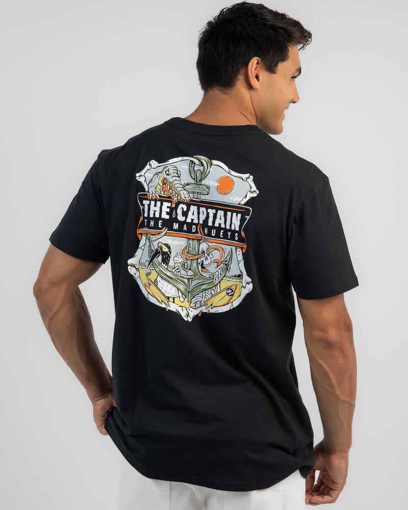 The Mad Hueys Sea Captain T-Shirt for Mens