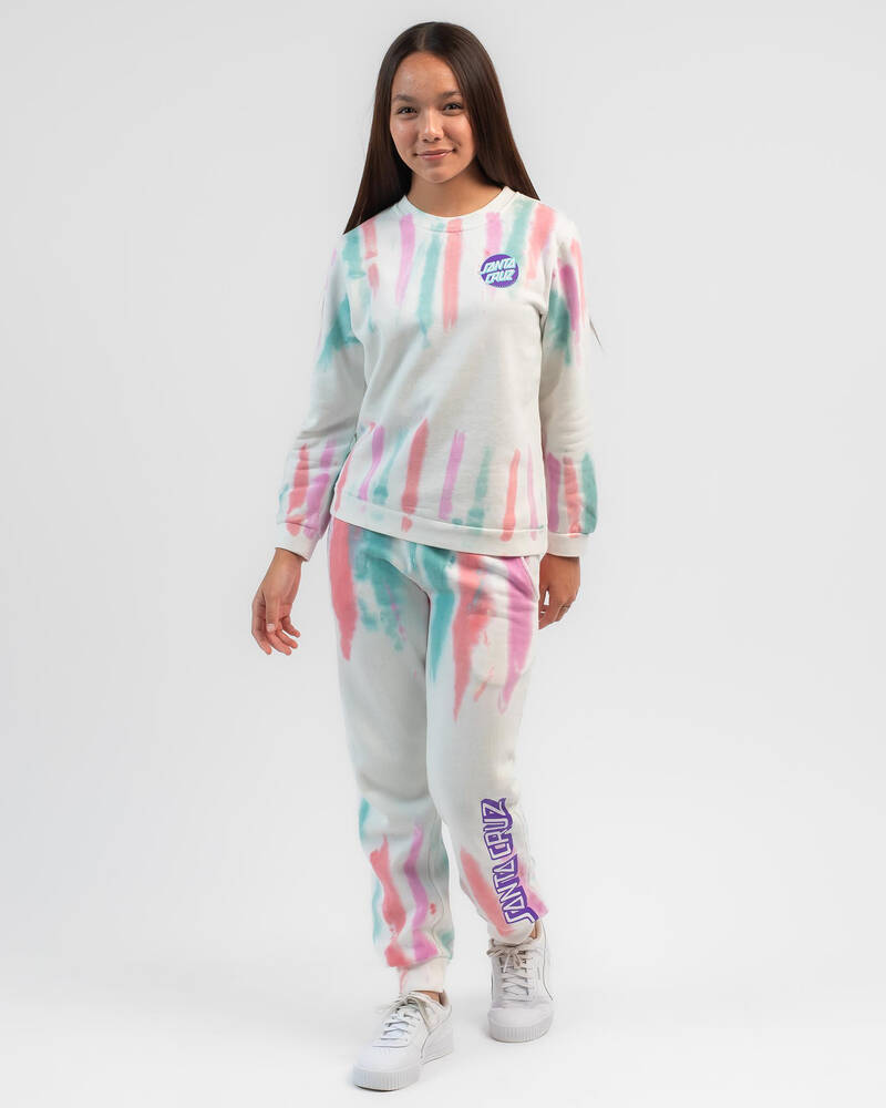 Santa Cruz Girls' Unicorn Dot Sweatshirt for Womens