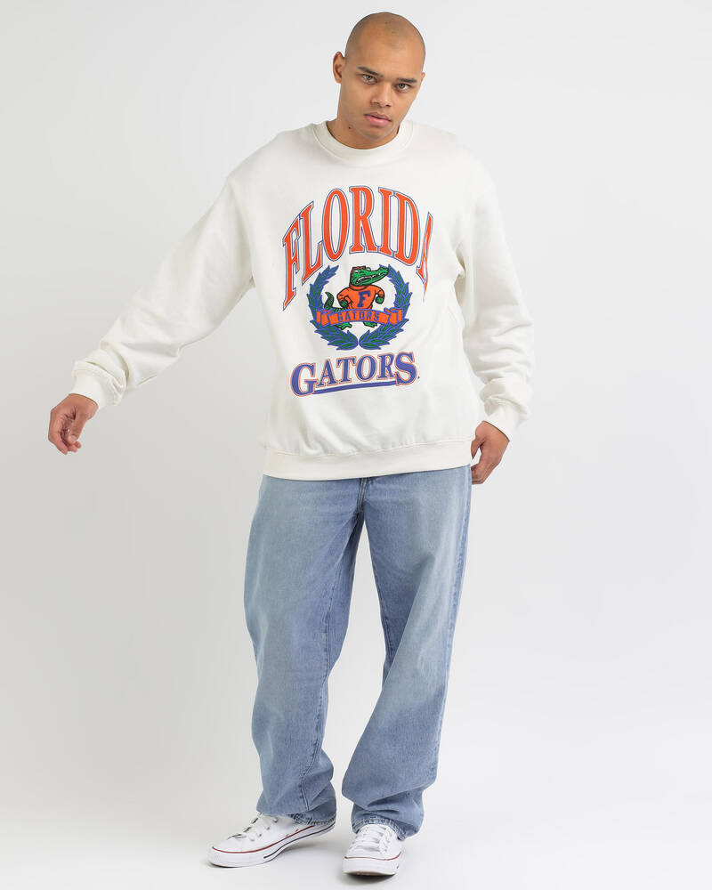 NCAA Florida Vintage Mascot Crew Sweatshirt for Mens
