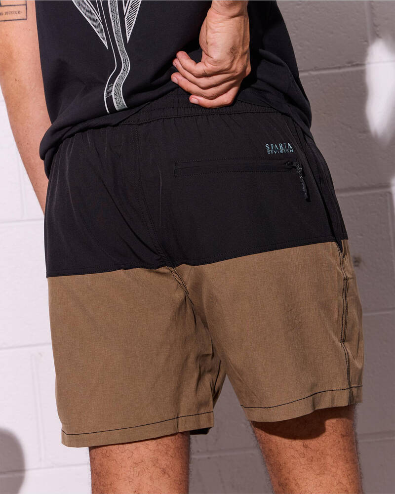 Sparta Pulse Elastic Waist Shorts for Mens