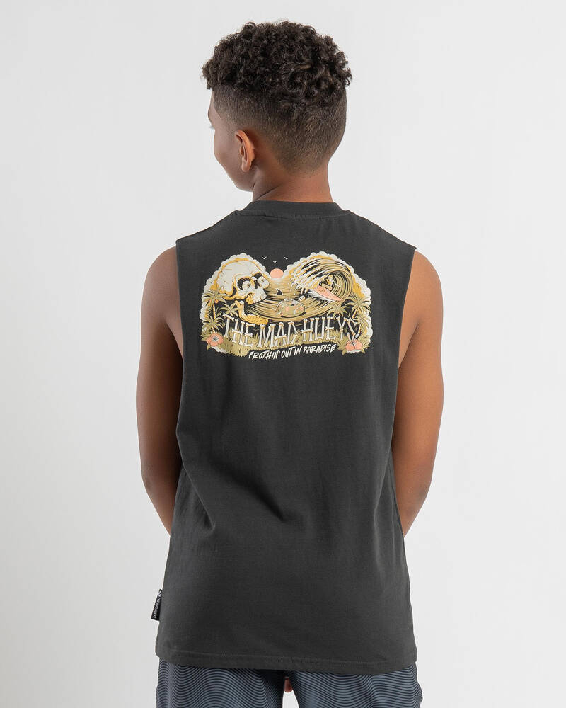 The Mad Hueys Boys' Frothin' Out Muscle Tank for Mens