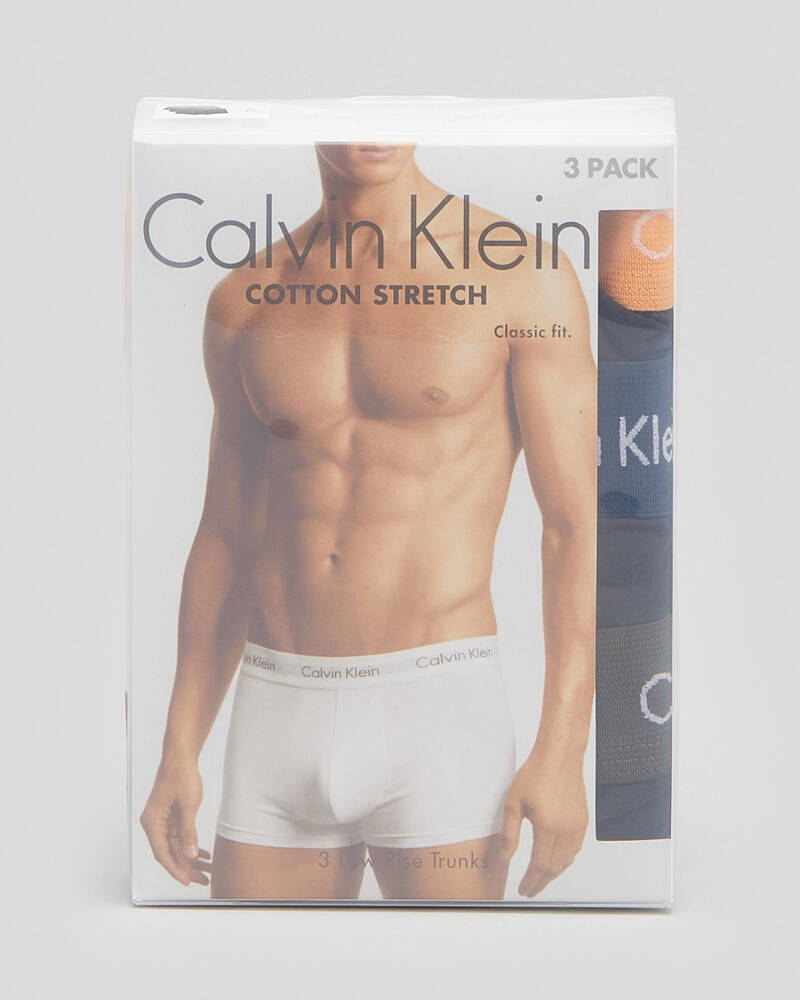 Calvin Klein Cotton Stretch Low Rise Briefs 3 Pack for Mens