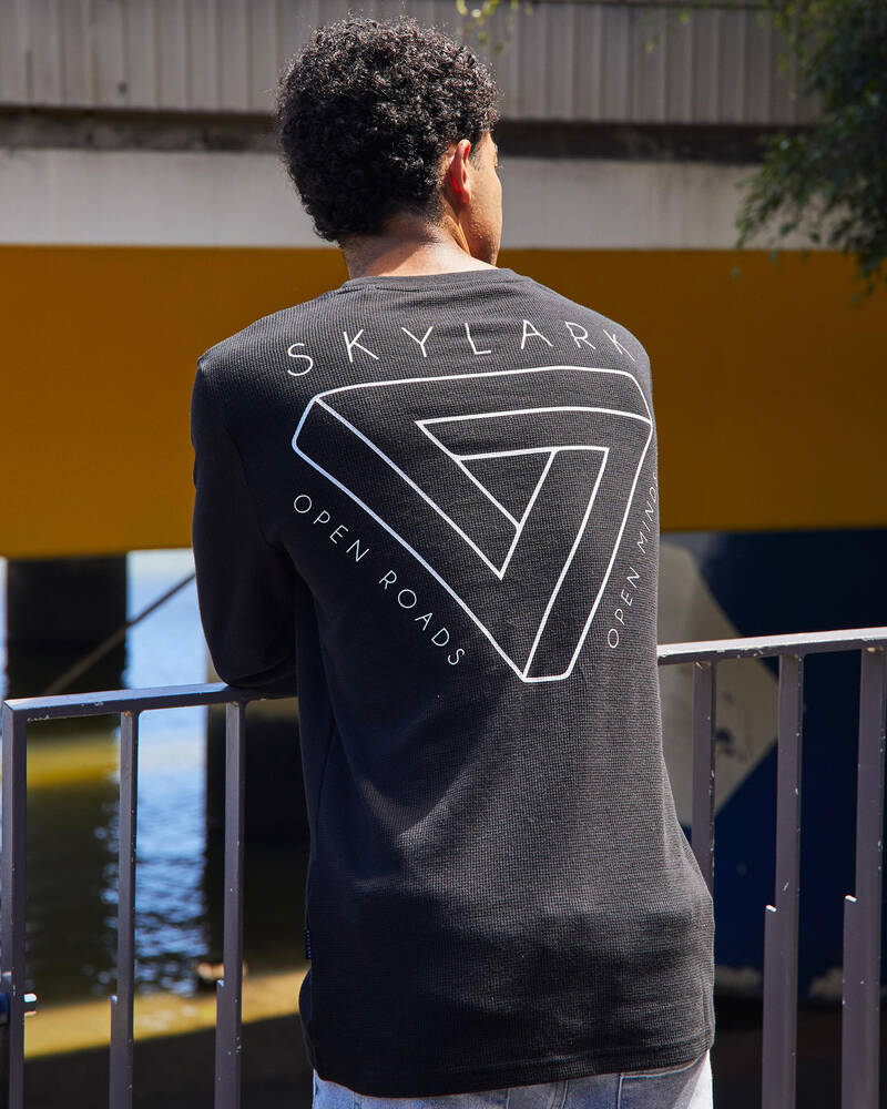 Skylark Fractured Long Sleeve T-Shirt for Mens