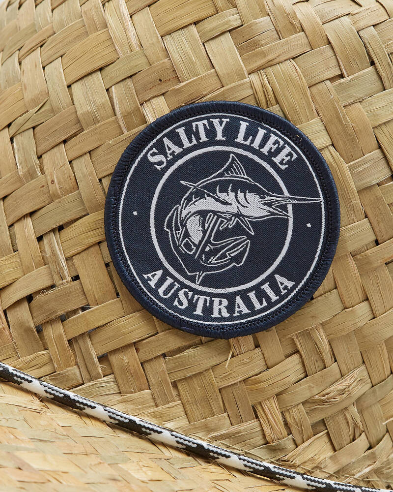 Salty Life Trawler Straw Hat for Mens