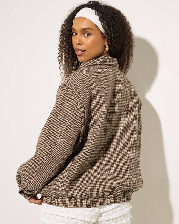 Ava And Ever Sherlock Bomber Jacket for Womens