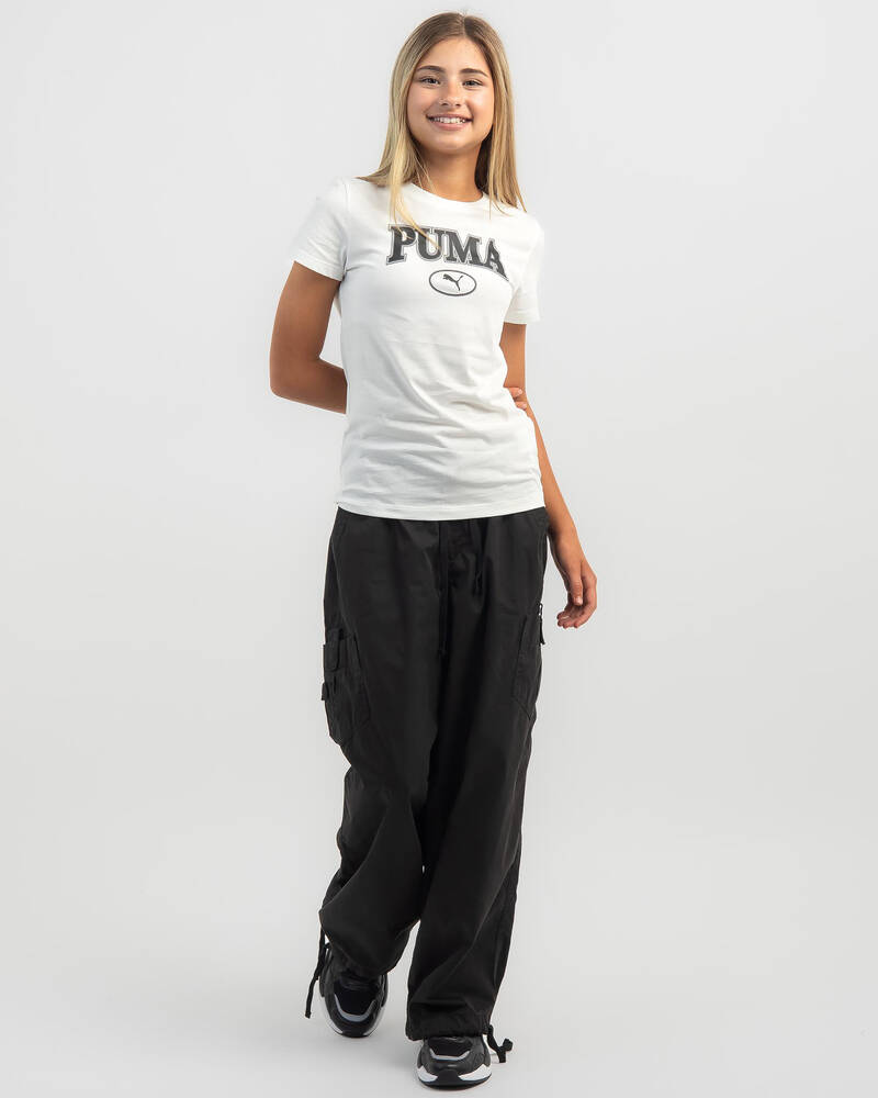 Puma Girls' Squad Graphic T-Shirt for Womens