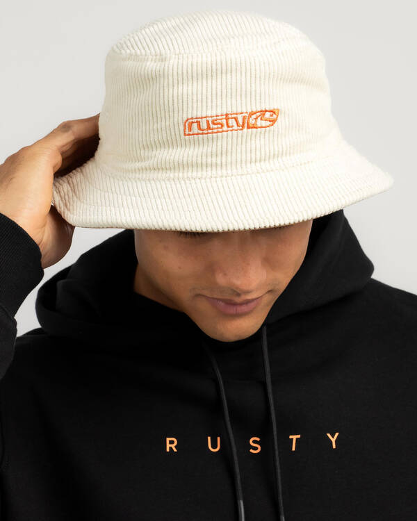 Rusty Demo Reversible Cord Bucket Hat for Mens