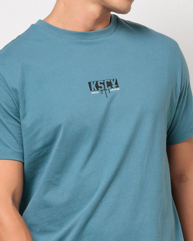 Kiss Chacey Dream Duel Curved T-Shirt for Mens