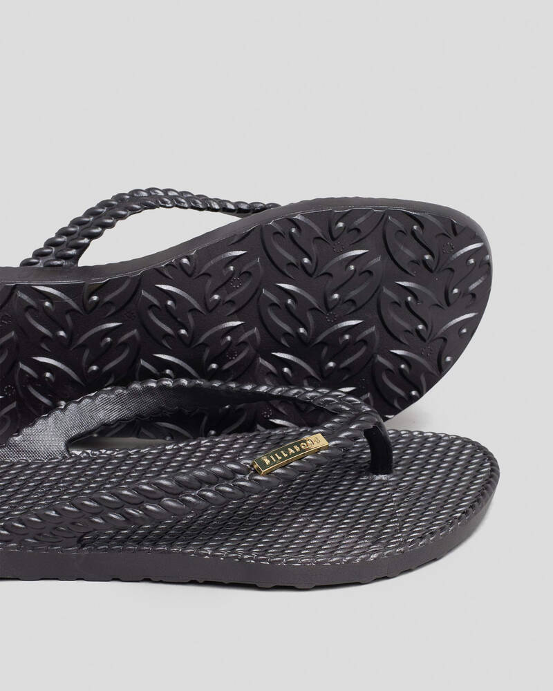 Billabong Kick Back Metallic Thongs for Womens