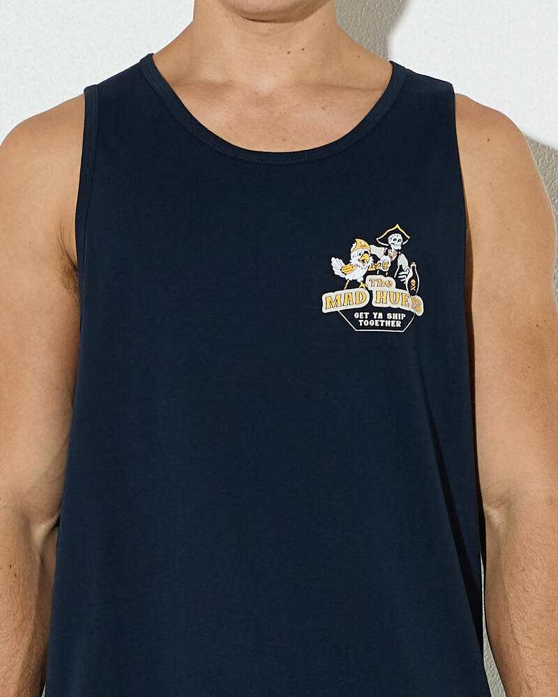 The Mad Hueys Get Ya Ship Singlet Tank for Mens