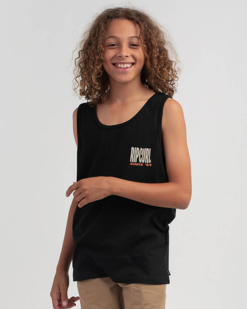 Rip Curl Boys' Origins Tank Singlet for Mens